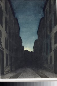 Eine Straßenperspektive von Luigi Garibbo