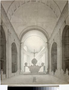Innenansicht einer Kirche von Luigi Garibbo