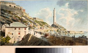 Die Lanterna, Leuchtturm der Stadt Genua