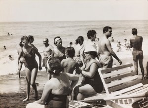 Italiener am Strand