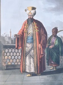 Ein Bey Eminenz in Kairo, von Luigi Mayer von Luigi Mayer