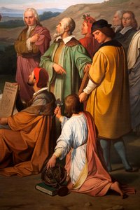 Der Triumph der Wahrheit (Detail) von Luigi Mussini