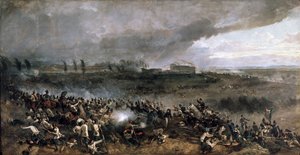 Die Schlacht von San Martino, 24. Juni 1859 von Luigi Norfini