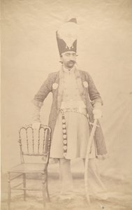 Naser al-Din Shah, ca. 1852-55 von Luigi Pesce