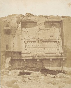Grab auf dem Felsen in Persepolis, 1858