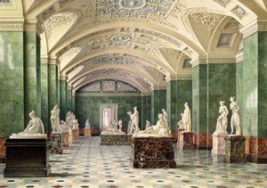Der erste Raum der modernen Skulptur, Neues Eremitage, 1856