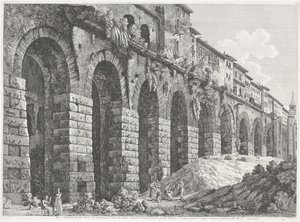 Der Tempel des Hercules Victor in Tivoli