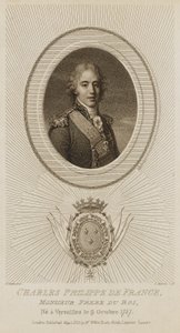 Charles Philippe von Frankreich von Luigi Schiavonetti
