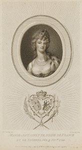 Marie Antoinette, Königin von Frankreich von Luigi Schiavonetti