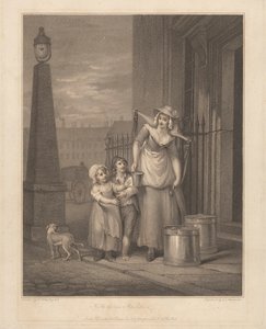 Milch unter Mägden von Luigi Schiavonetti
