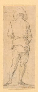 Ein stehender Mann von Luigi Vanvitelli