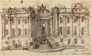 Vorschlag für den Trevi-Brunnen