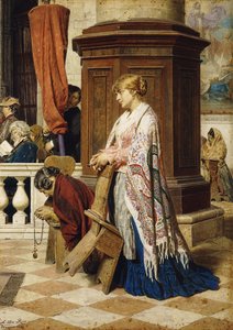Versuchung im Haus Gottes von Luigi da Rios