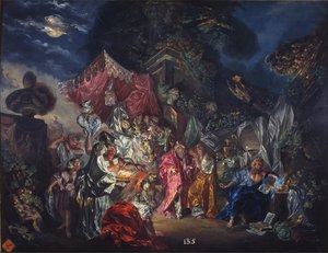 Die Wachsamkeit des Diogenes von Luis Paret y Alcazar