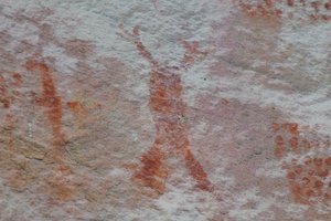 Piktographie, Faical, San Ignacio, Cajamarca, Peru, 2015