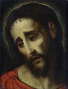 Christus als Schmerzensmann, 1519-1586 von Luis de Morales