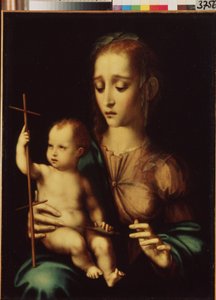 Madonna mit Kind und Spindel