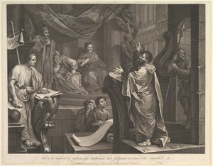 Paulus vor Felix, 5. Februar 1752 von Luke Sullivan