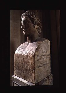 Alexander der Große (356-323 v. Chr.) (Marmor) von Lysippos (attributed to)