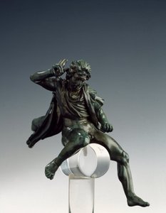 Griechische Kunst: Alexander der Große zu Pferd (Bronzeskulptur von Lysippos)
