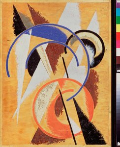 Bau der Raumkraft von Lyubov Sergeevna Popova