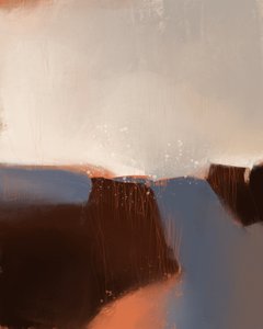 Abstrakter Canyon-Passage von MANSI SAXENA
