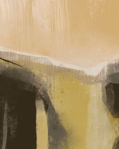 Abstrakte Horizontlandschaft von MANSI SAXENA