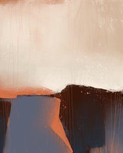 Erdiger Abstrakter Horizont von MANSI SAXENA