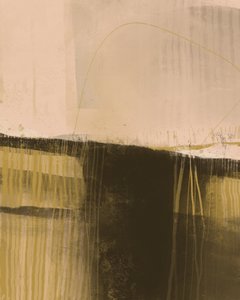 Erdige abstrakte Landschaft von MANSI SAXENA