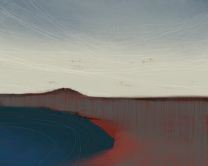 Gedämpfte Horizontlandschaft von MANSI SAXENA