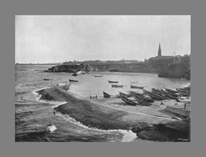 Cullercoats Bay, Tynemouth, ca. 1900