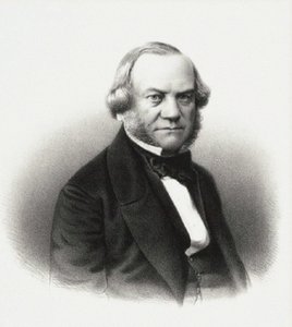 Porträt des Direktors der Kaiserlichen Theater Alexander Mikhaylovich Gedeonov, 1858
