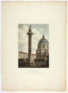Trajanssäule, Tafel einundzwanzig aus Ruinen von Rom