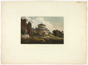 St. Agnes Kirche, Tafel acht aus den Ruinen von Rom