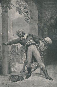 Die Ermordung von Kléber in Kairo, 14. Juni 1800, 1896 von Horace de Callias