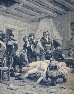 Der Tod von Pichegru, 1804, 1896
