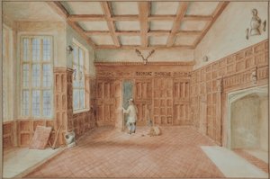 Chillington House Maidstone, Ansicht der Großen Halle