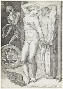 Der Tod überrascht eine Frau