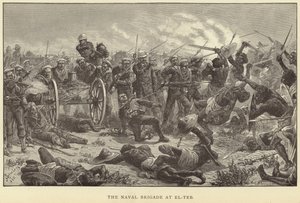 Die Marinebrigade bei El-Teb von M. Schonberg