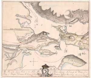 Plan von Rhode Island von Seix von M. Seix