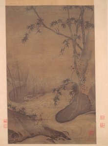 Bambus und Enten an einem rauschenden Bach, 1127-1279 von Ma Yüan