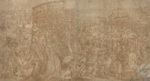Ein römischer Triumph von Maarten de Vos