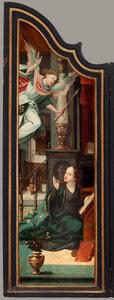 Triptychon. Maarten de Vos. 16. Jahrhundert. Altarbild geöffnetes linkes Flügel