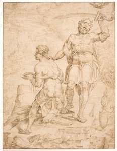 Abrahams Opfer von Maarten van Heemskerck