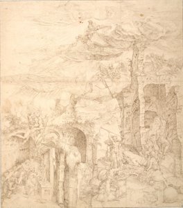 Eine Allegorie über die Kraft des Glaubens von Maarten van Heemskerck
