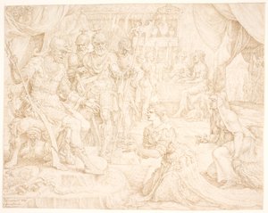 Judith vor Holofernes von Maarten van Heemskerck