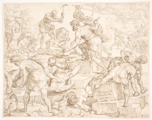 Die Zerstörung des Altars von Baal