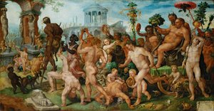 Der Triumphzug des Bacchus, ca. 1536