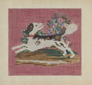 Stuhlbezug, ca. 1937 von Mabel Ritter