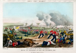 Einunddreißigstes Regiment, Schlacht von Ferozeshah, 2. Tag, 22. Dezember 1845